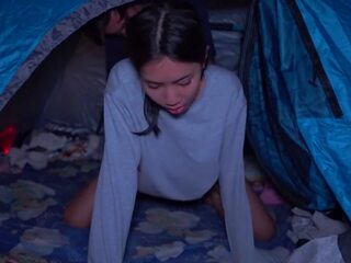 สาธารณะ camping เพศ วีดีโอ ใน tent feat. bellamissu