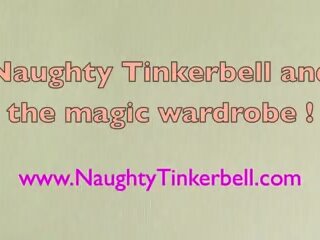 Naughty Tinkerbell Sucks and Fucks Her Magic Wardrobe | xHamster