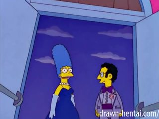 Simpsons x oceniono film - marge i artie afterparty